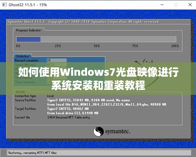 如何使用Windows7光盘映像进行系统安装和重装教程