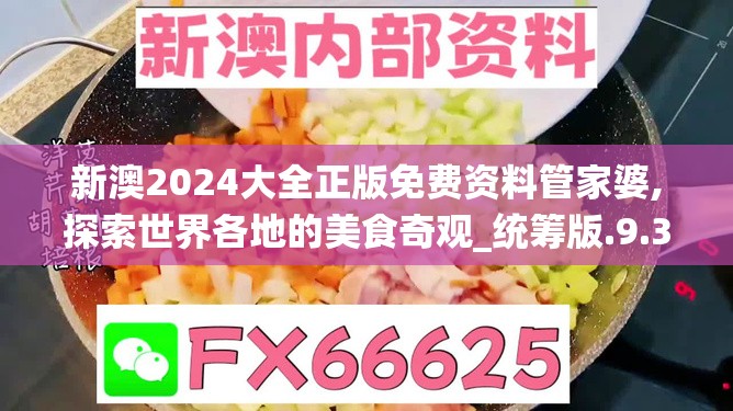 新澳2024大全正版免费资料管家婆,探索世界各地的美食奇观_统筹版.9.304