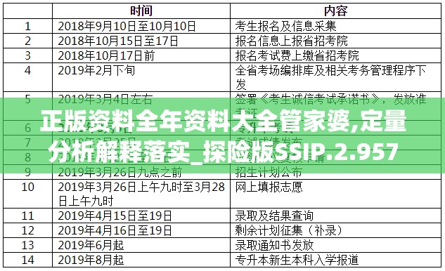 正版资料全年资料大全管家婆,定量分析解释落实_探险版SSIP.2.957