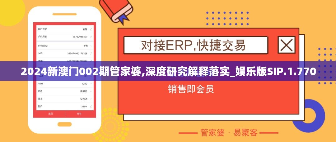 2024新澳门002期管家婆,深度研究解释落实_娱乐版SIP.1.770