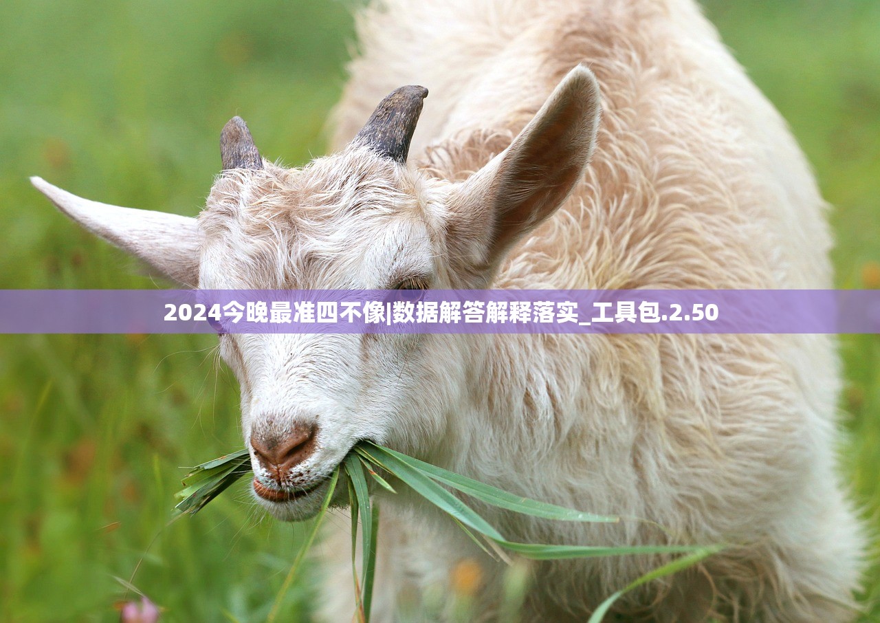 2024今晚最准四不像|数据解答解释落实_工具包.2.50