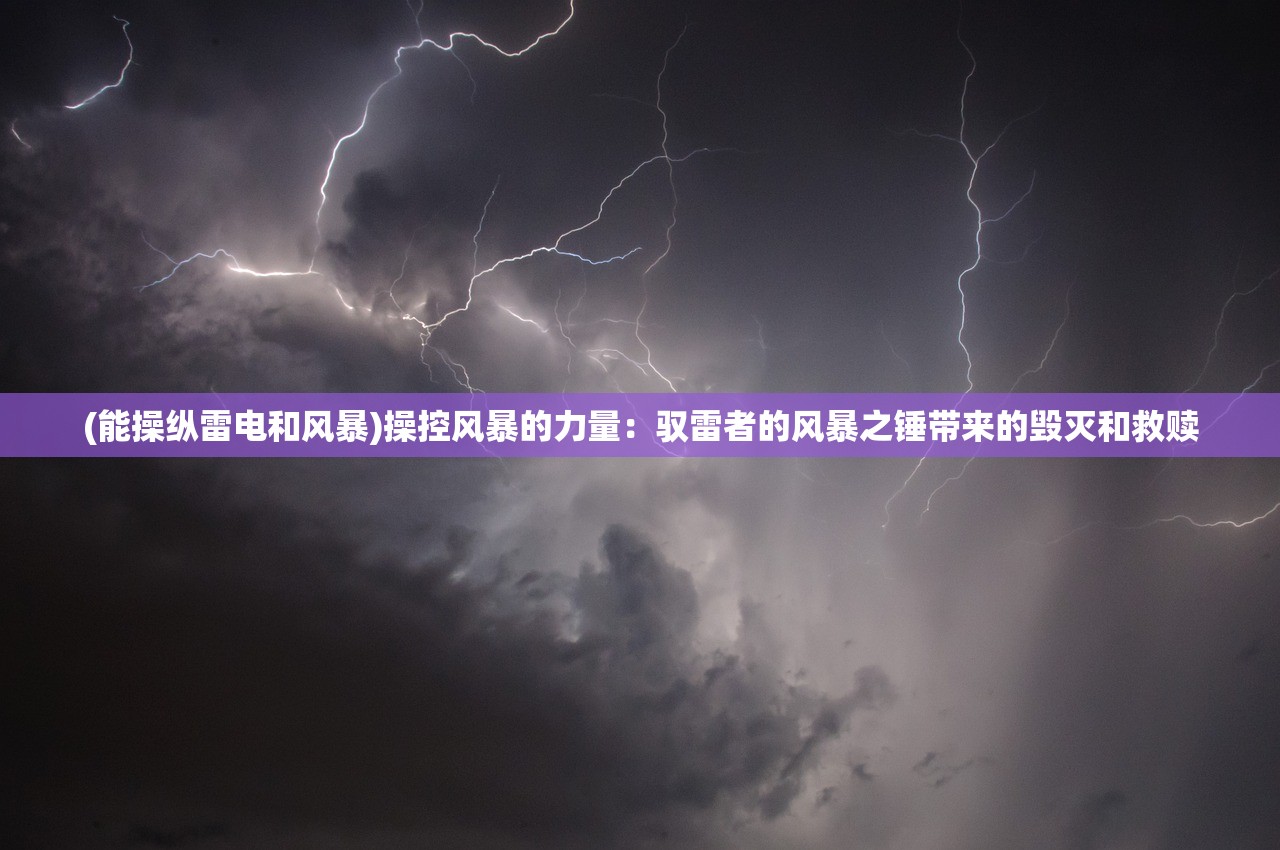 (能操纵雷电和风暴)操控风暴的力量：驭雷者的风暴之锤带来的毁灭和救赎