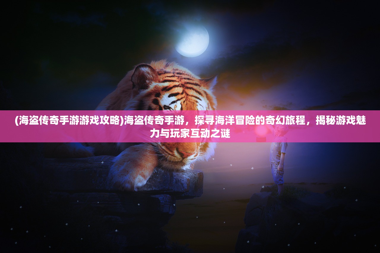 (海盗传奇手游游戏攻略)海盗传奇手游，探寻海洋冒险的奇幻旅程，揭秘游戏魅力与玩家互动之谜
